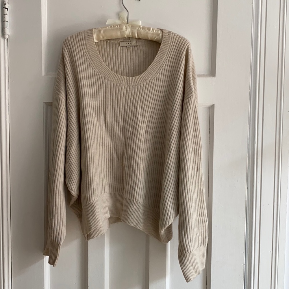 IRO knit cropped batwing sweater